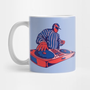 Old School DJ Cartoon Mug